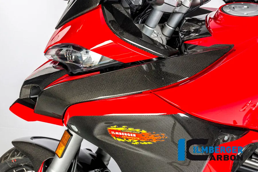 Tankcover Left / Airchannel Cover Left Side Gloss Surface Ducati Mts 1200`15 1