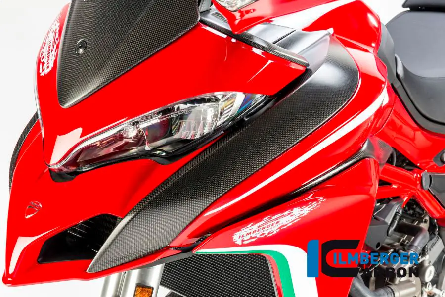 Tankcover Left / Airchannel Cover Left Side Matt Surface Ducati Mts 1200 `15 1