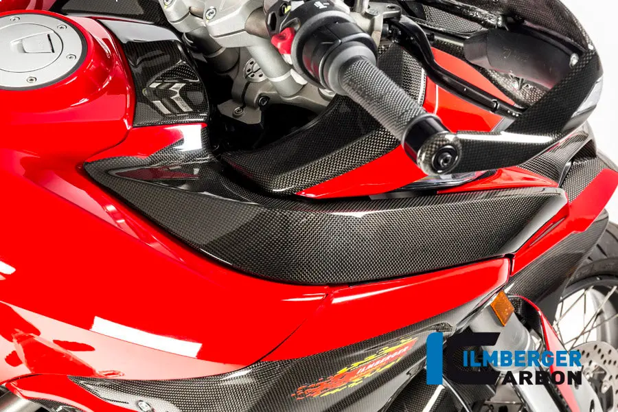 Tankcover Right / Airchannel Cover Right Side Gloss Surface Ducati Mts 1200 `15 1