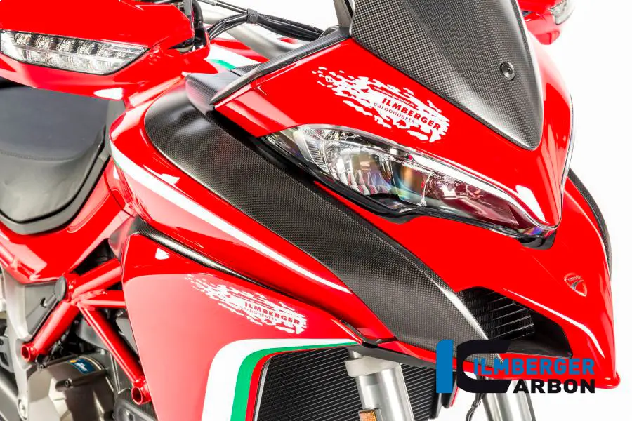 Tankcover Right / Airchannel Cover Right Side Matt Surface Ducati Mts 1200 `15 1