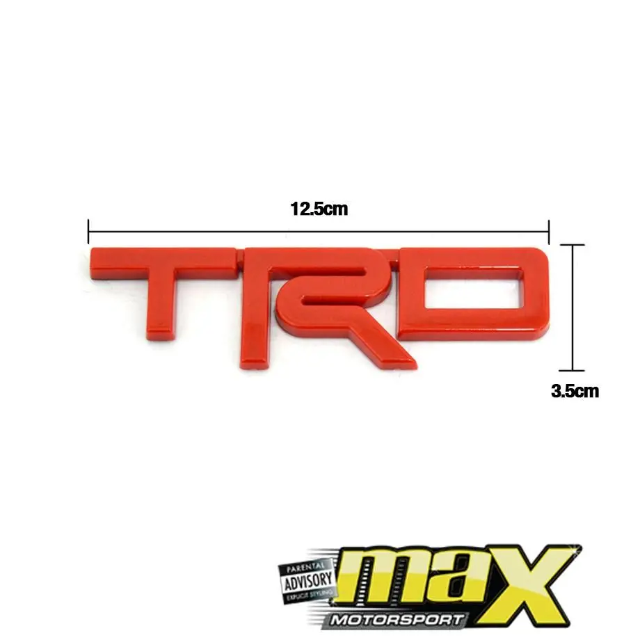 Trd Logo Badge (Red) 1