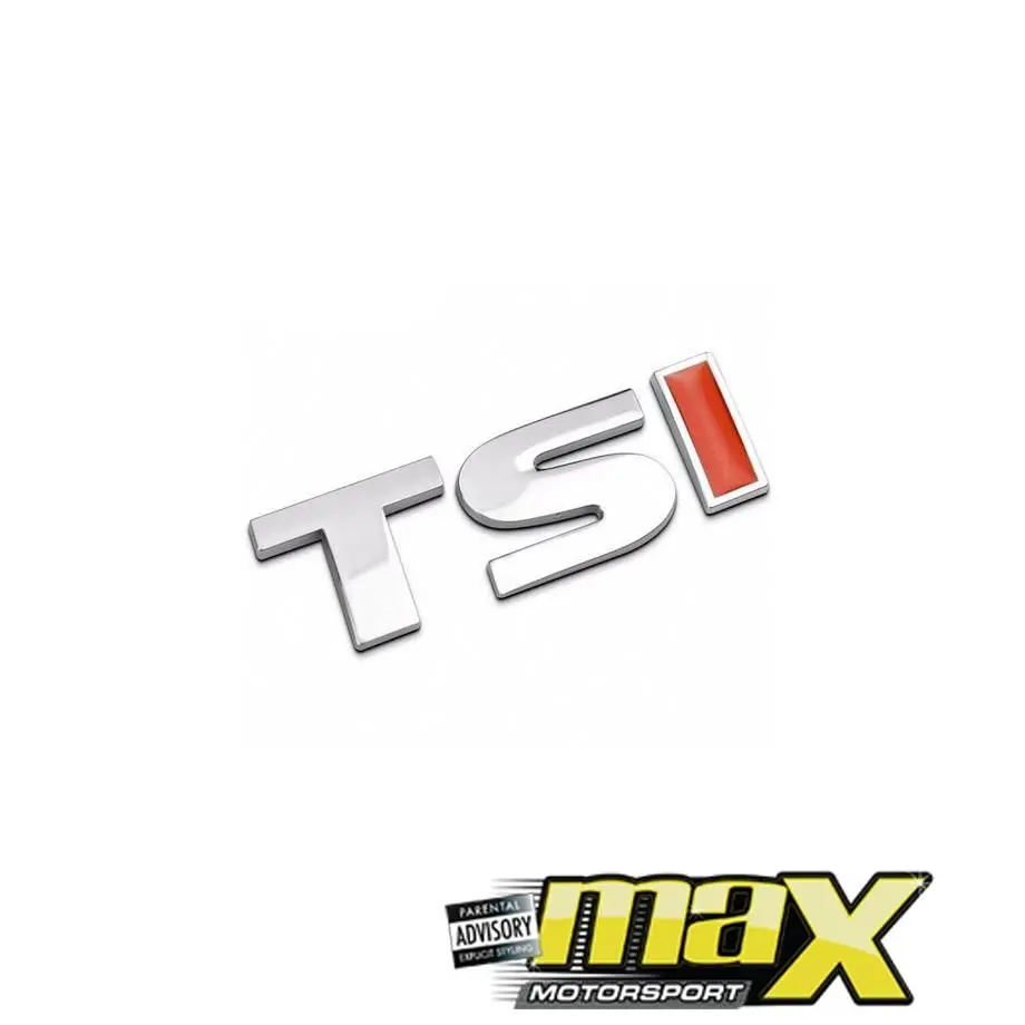 Tsi Chrome Lettering Badge (Small) 1