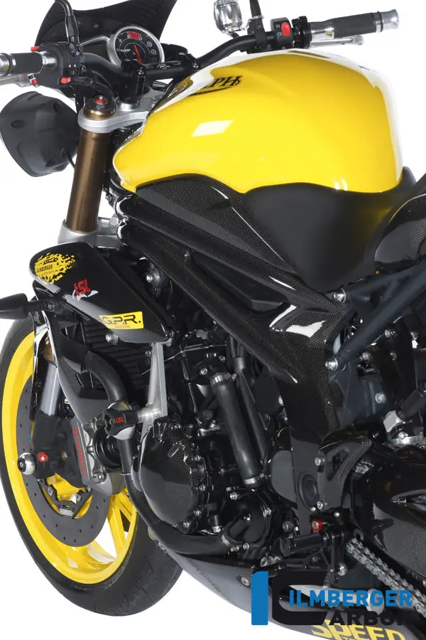 Tank Side Cover Left Carbon 1