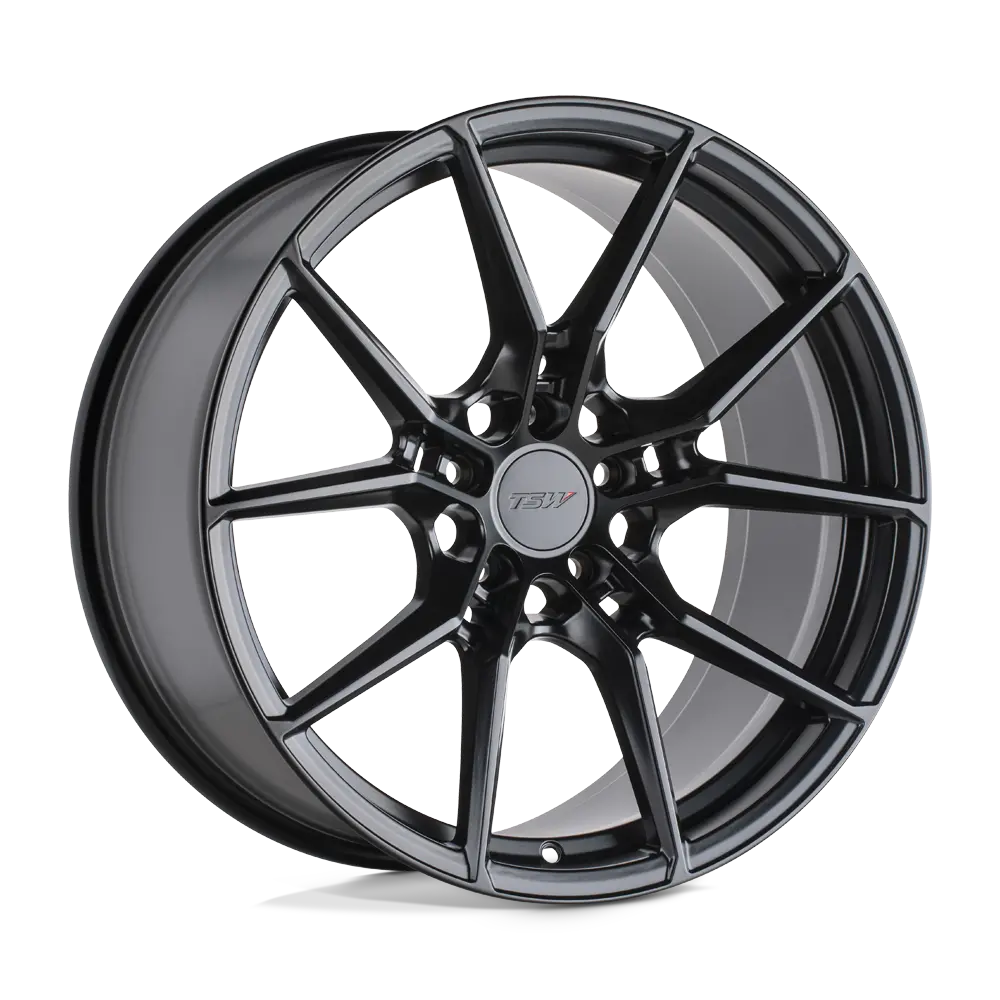 18" Tsw Neptune Semi Gloss Black Wheel 1