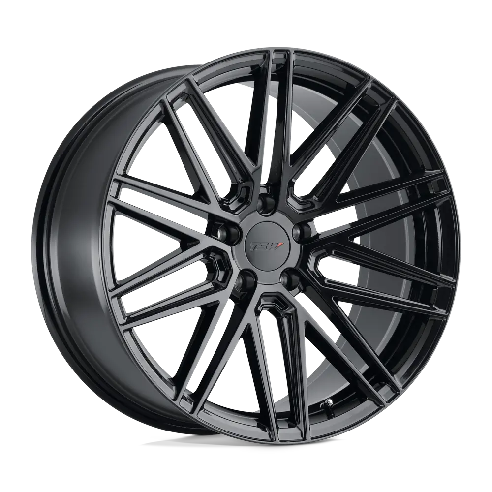 20" Tsw Pescara Gloss Black Wheel 1