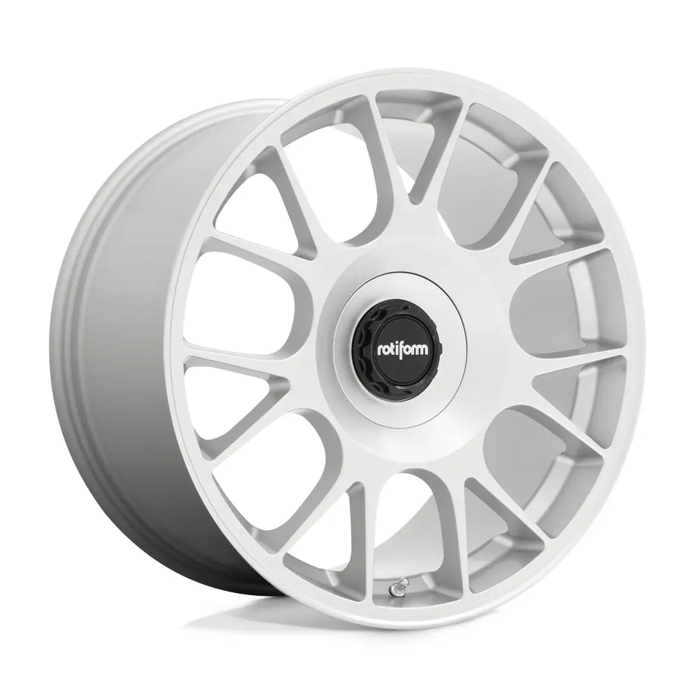 20" Rotiform Tuf-R Satin Silver Wheel 1