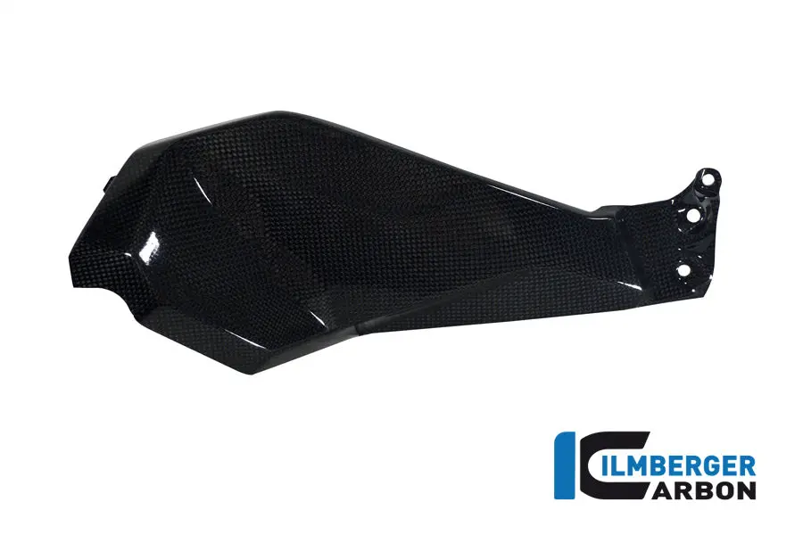 Lower Tank Cover Left / Intake Pipe Cover Left Carbon 1