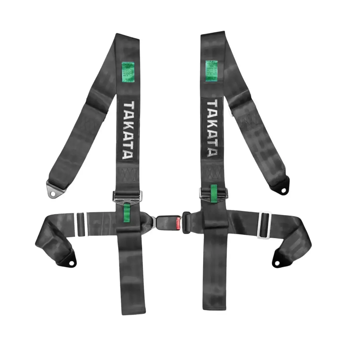 Takata 4-Point Racing Seat Harness (Black) 1