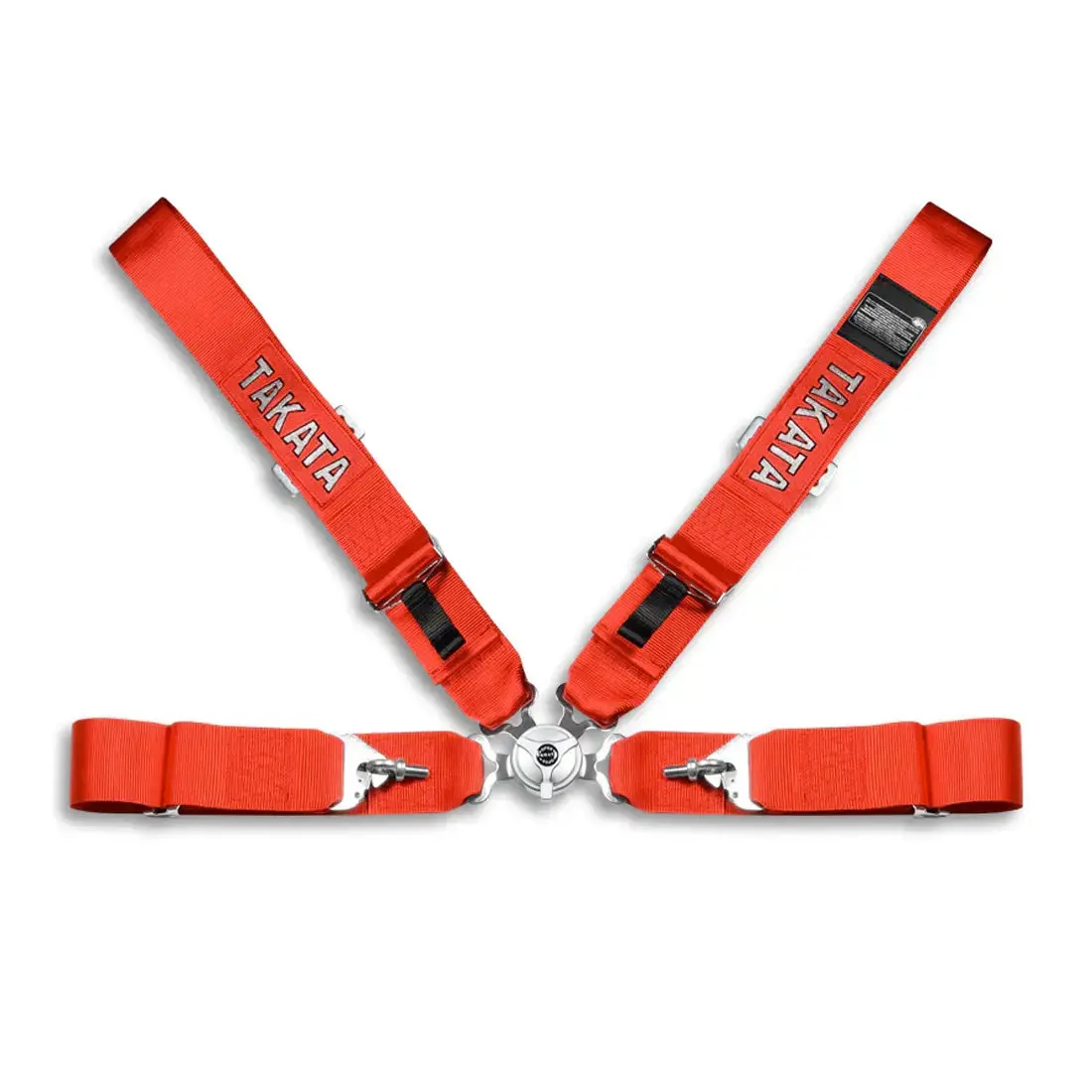 Takata 4-Point Racing Seat Harness (Red) 1