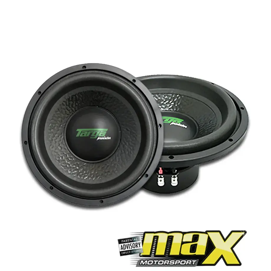 Targa 12 Inch Tg-P124d Predator Dvc D4 Subwoofer (5000W) 1
