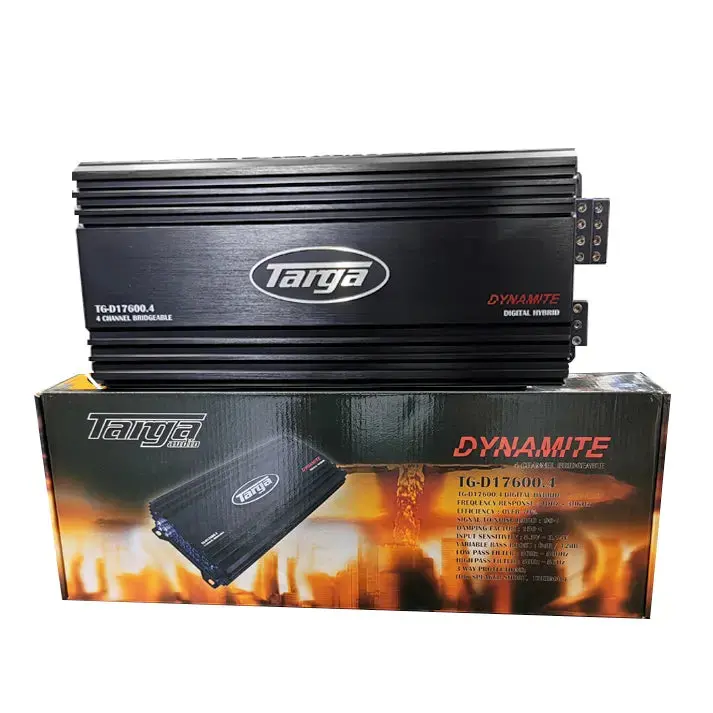 Targa Dynamite Series Ta-D17600.4 4-Channel Amplifier - 17600W 1