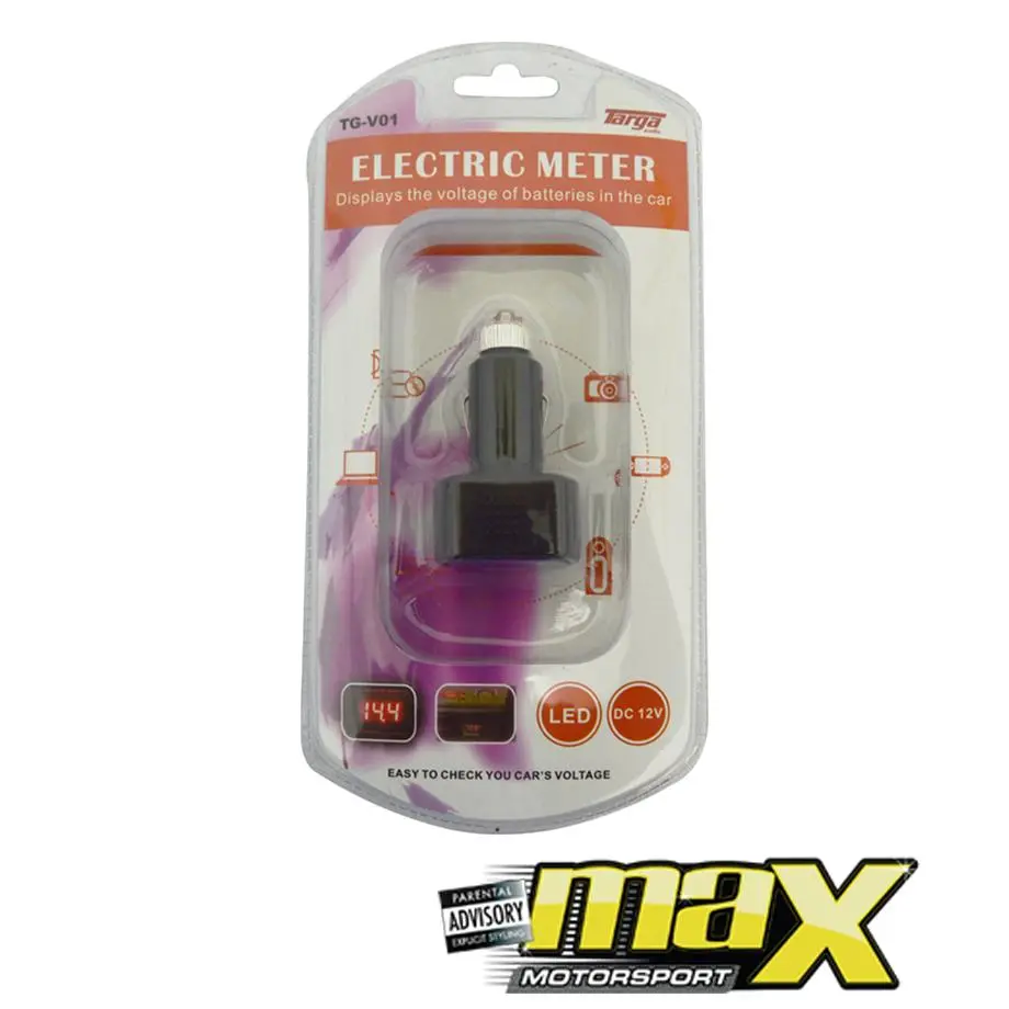 Targa Electric Battery Voltage Meter 1