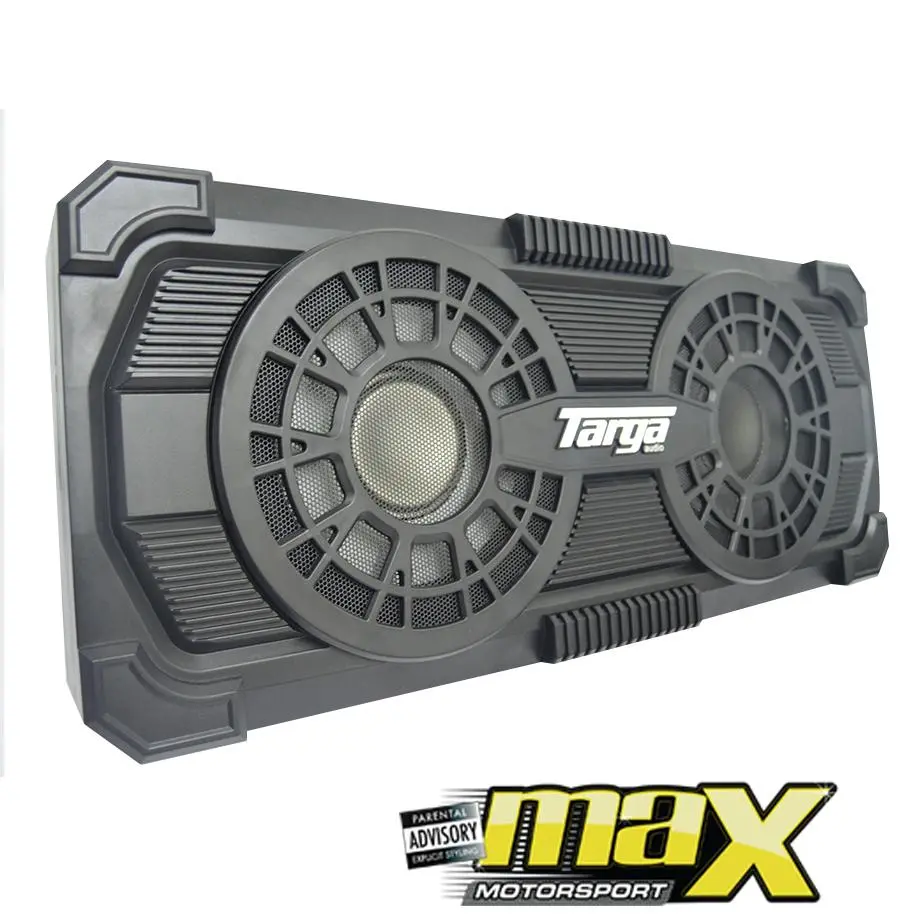 Targa Street King Series 10" Double Active Subwoofer And Amplifier Kit 1