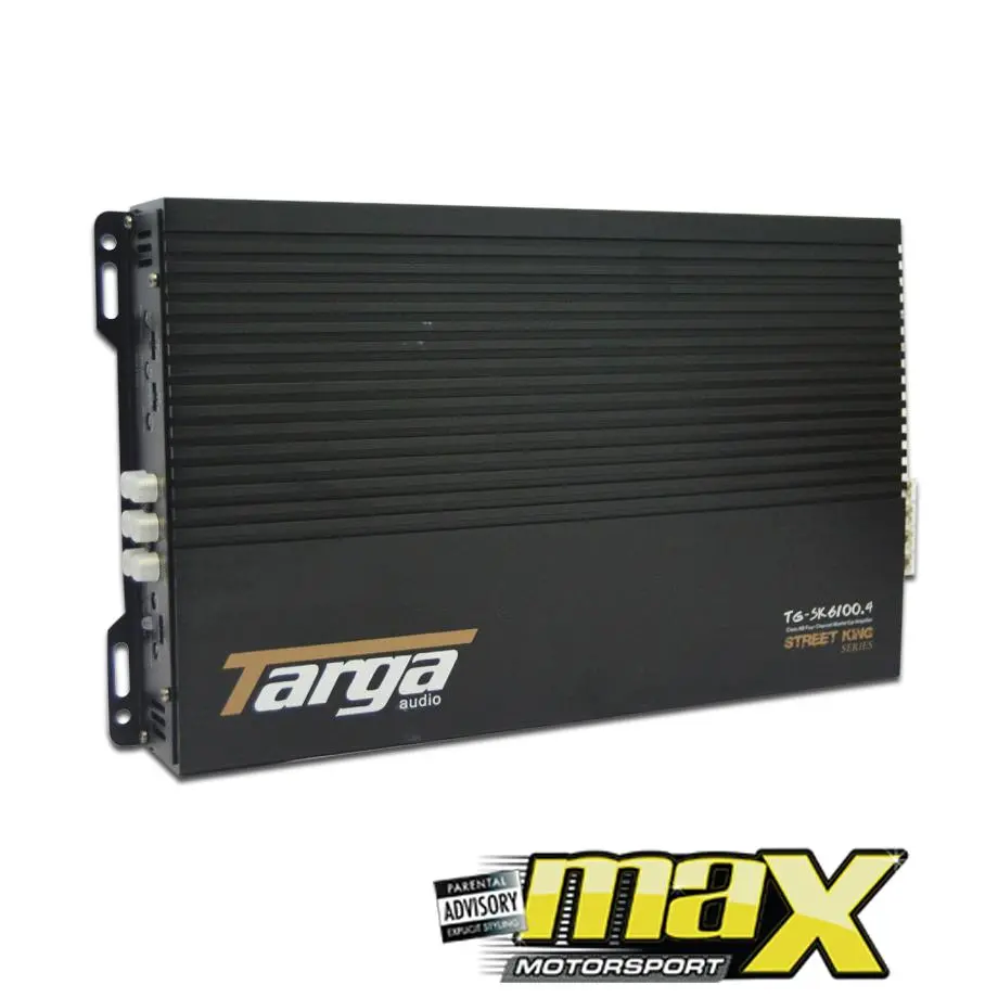 Targa Street King Series 4-Channel Amplifier 6100W 1