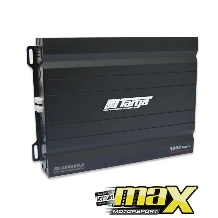 Targa Street Villain Series 4-Channel Amplifier (9800W) 1
