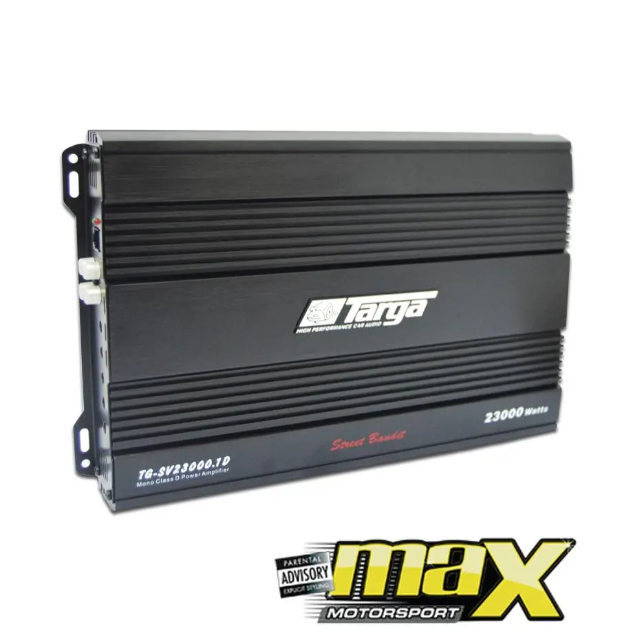 Targa Street Villain Series Tg-Sv23000.1 Monoblock Amplifier (23000W) 1