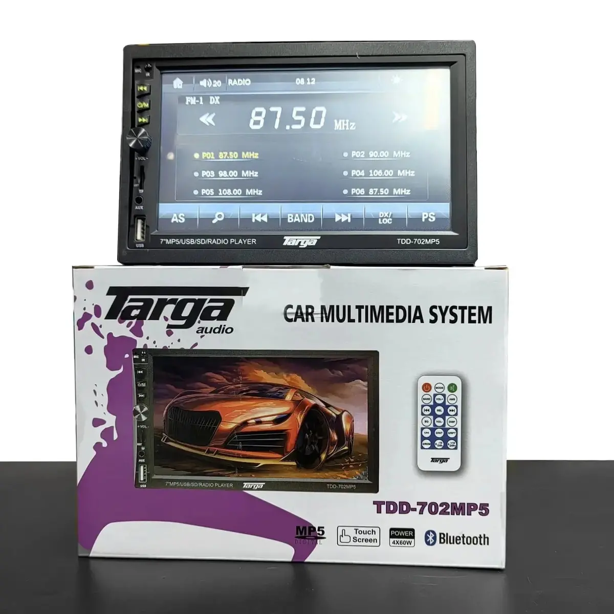 Targa Tdd-702Mp5 7 Inch Mp5 Media Player With Mirror Link 1