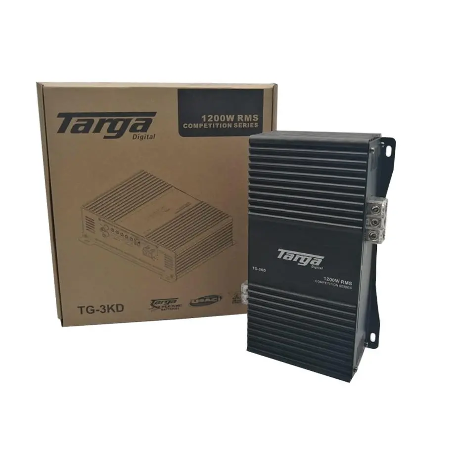 Targa Tg-3Kd Competition Series Monoblock Amplifier (1200W Rms) 1