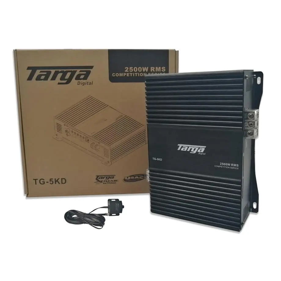 Targa Tg-5Kd Competition Series Monoblock Amplifier (2500W Rms) 1