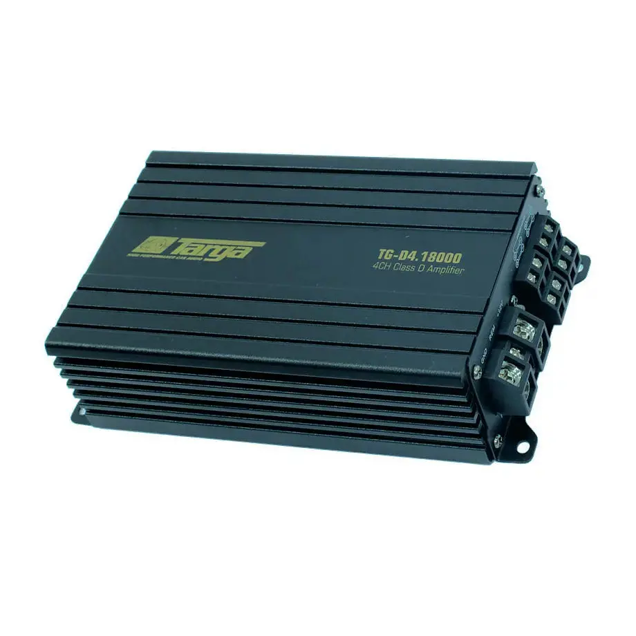 Targa Tg-D4.18000 Compact 4-Channel Amplifier 4X180rms 1