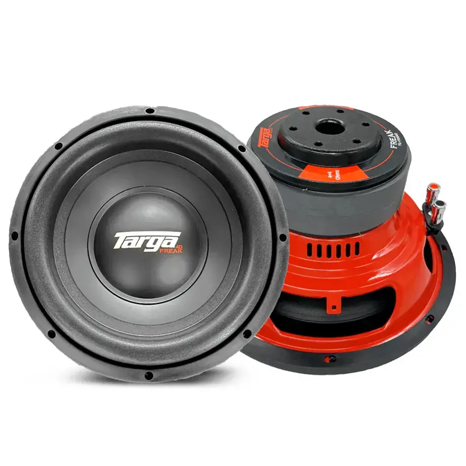 Targa Tg-Fr10d4 10" Freak Series Dvc D4 Subwoofer (8000W) 1