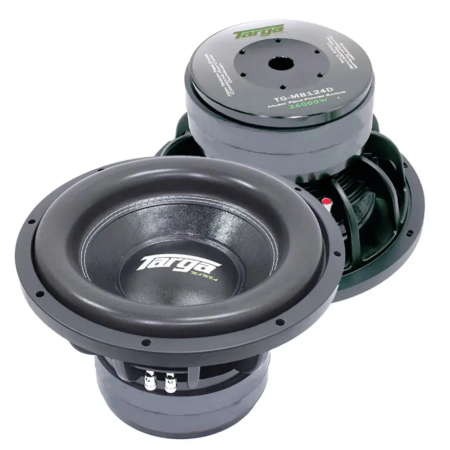 Targa Tg-Mb12d4 Mamba Series 12″ Dvc D4 Subwoofer (26000W) 2