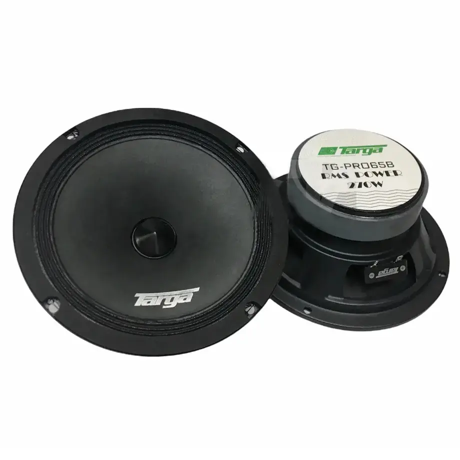 Targa Tg-Pro65b 6.5” Pro Series Mids (270W Rms) 1