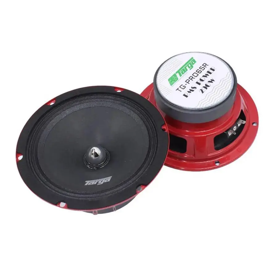 Targa Tg-Pro65r Pro Series 6.5″ Mid Range Speakers - 290W Rms 1