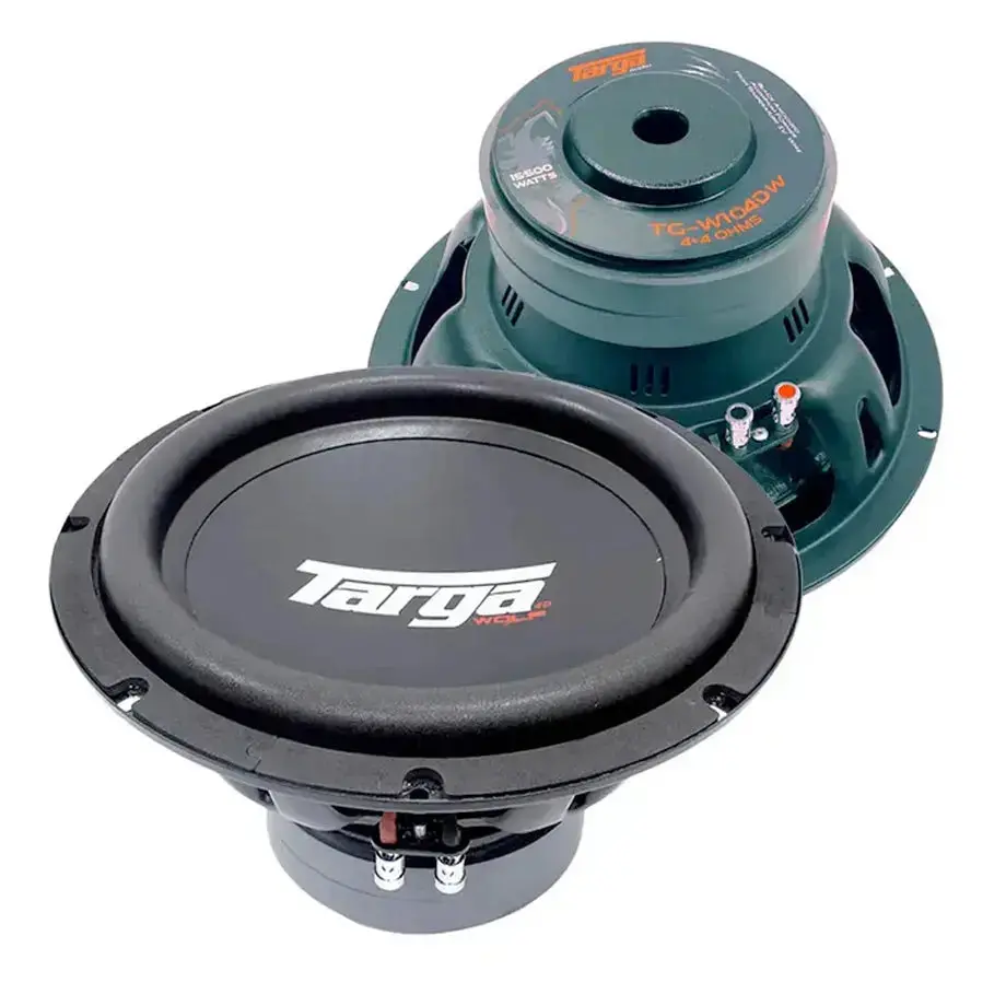 Targa Tg-W104dw Wolf Series 10″ D4 Dvc Subwoofer - 13500W 1