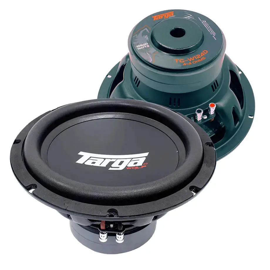Targa Tg-W124dw Wolf Series 12″ D4 Dvc Subwoofer - 10500W 1
