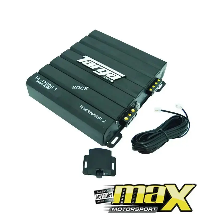 Targa Terminator 2 Series Monoblock Amplifier (7300W) 1
