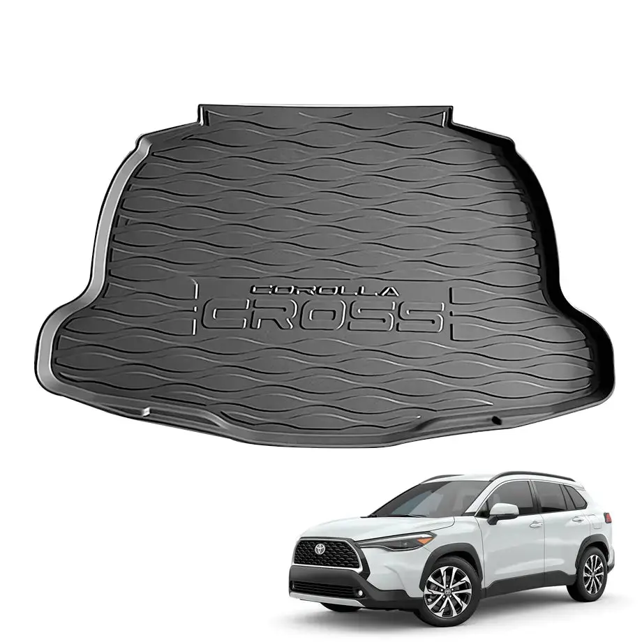 Toyota Corolla Cross (21-On) 3D Moulded Trunk Cargo Mat 1