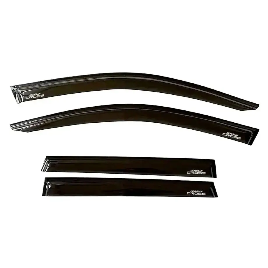Toyota Corolla Cross (2021-On) Black Windshield (4-Piece) 1