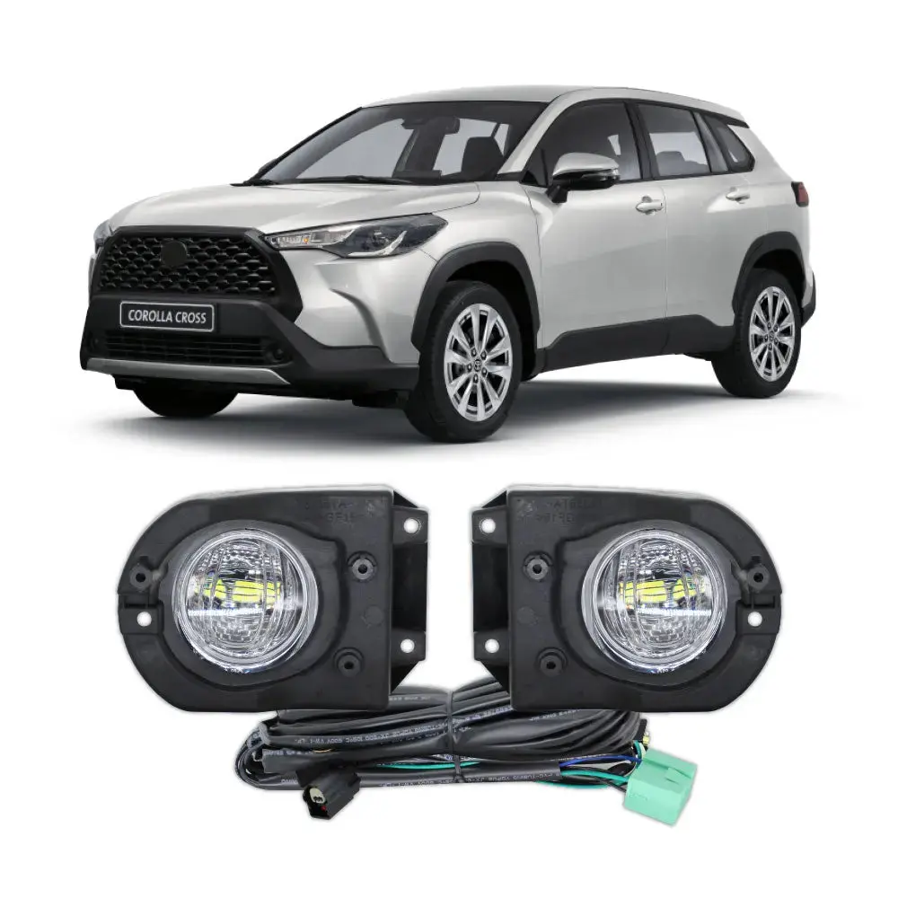 Toyota Corolla Cross (21-On) Oem Style Fog Lights With Wiring 1