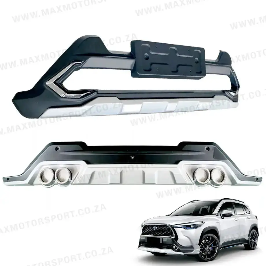 Toyota Corolla Cross (21-On) Plastic Bumper Add-On Upgrade Kit 1