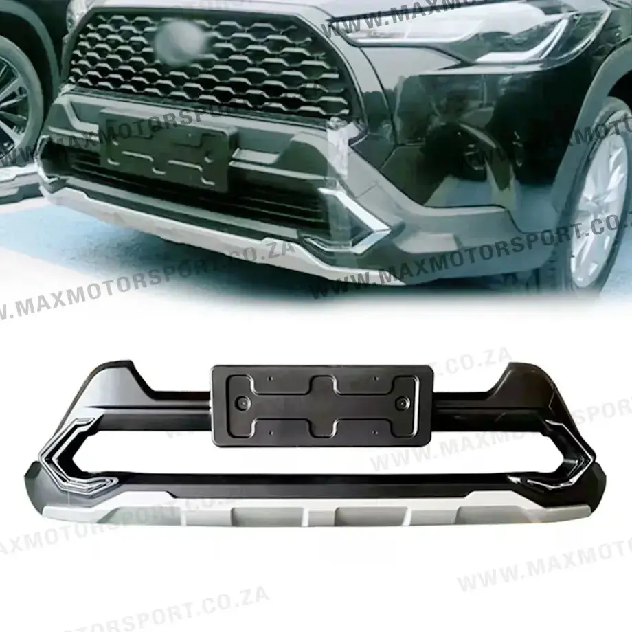 Toyota Corolla Cross (21-On) Plastic Front Bumper Add-On 1