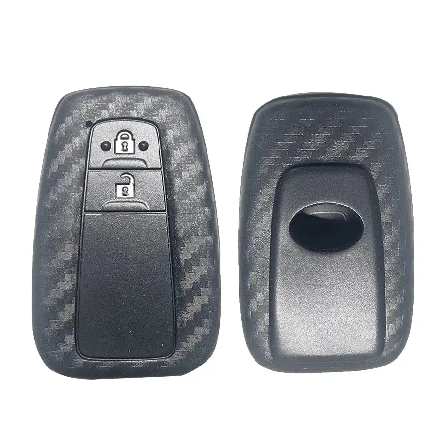 Toyota Corolla Cross (21-On) Soft Shell Carbon Look Key Case Cover 1