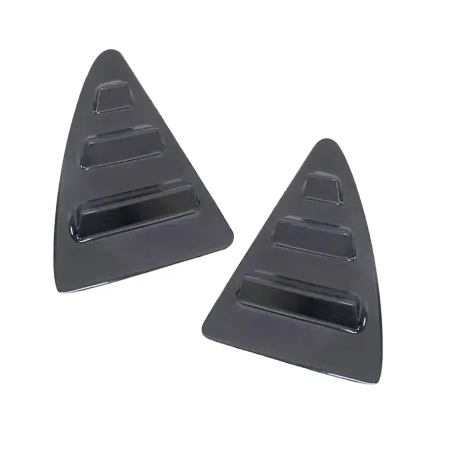 Toyota Corolla Professional Gloss Black Plastic Side Window Louver 1