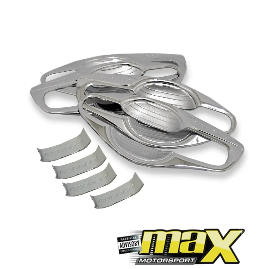 Toyota Corolla Professional (07-On) Chrome Door Cups 1