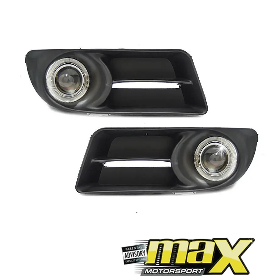 Toyota Corolla Projector Angel Eye Fog Lamps & Covers (05-07) 1