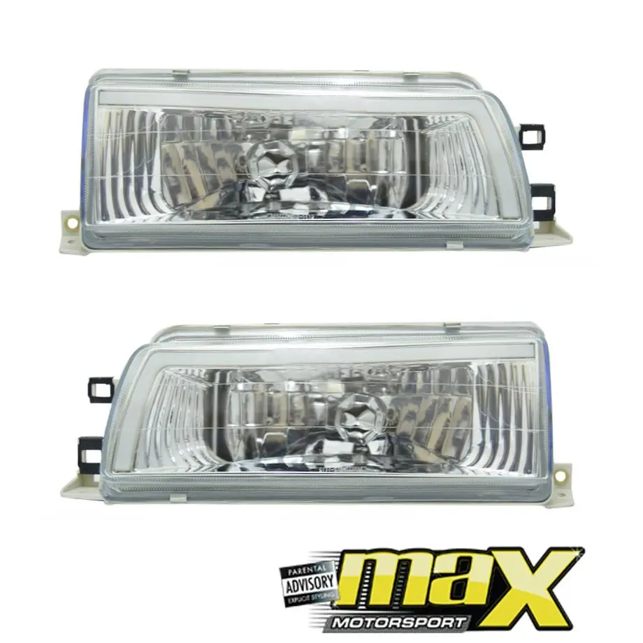 Toyota Corolla (88-93) Crystal Drl Headlight 1