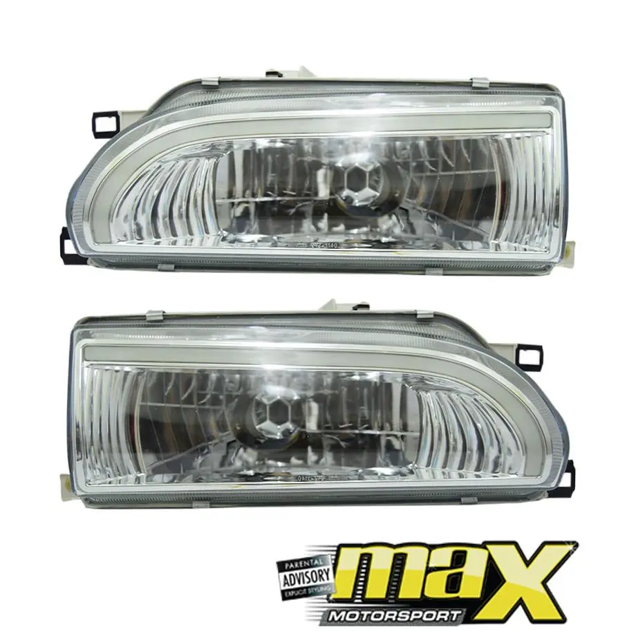 Toyota E8/E9 (94-99) Crystal Drl Headlight 1