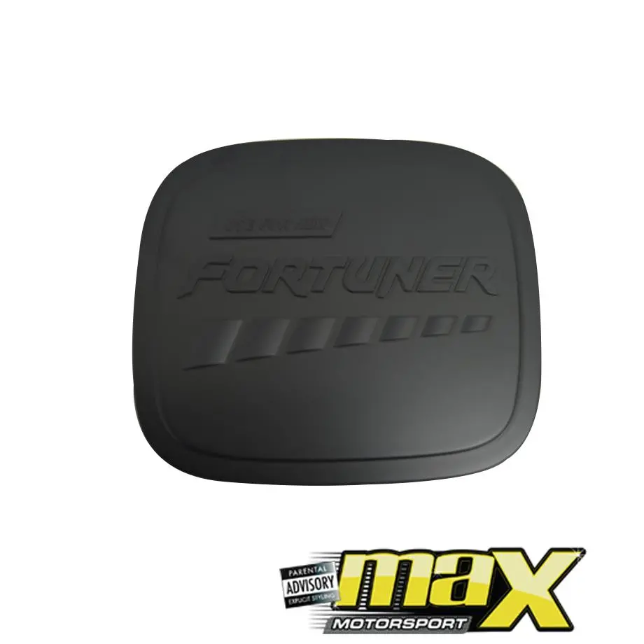 Toyota Fortuner (16-On) Black Fuel Cap Cover 1