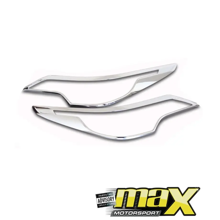 Toyota Fortuner (16-On) Chrome Headlight Surround 1