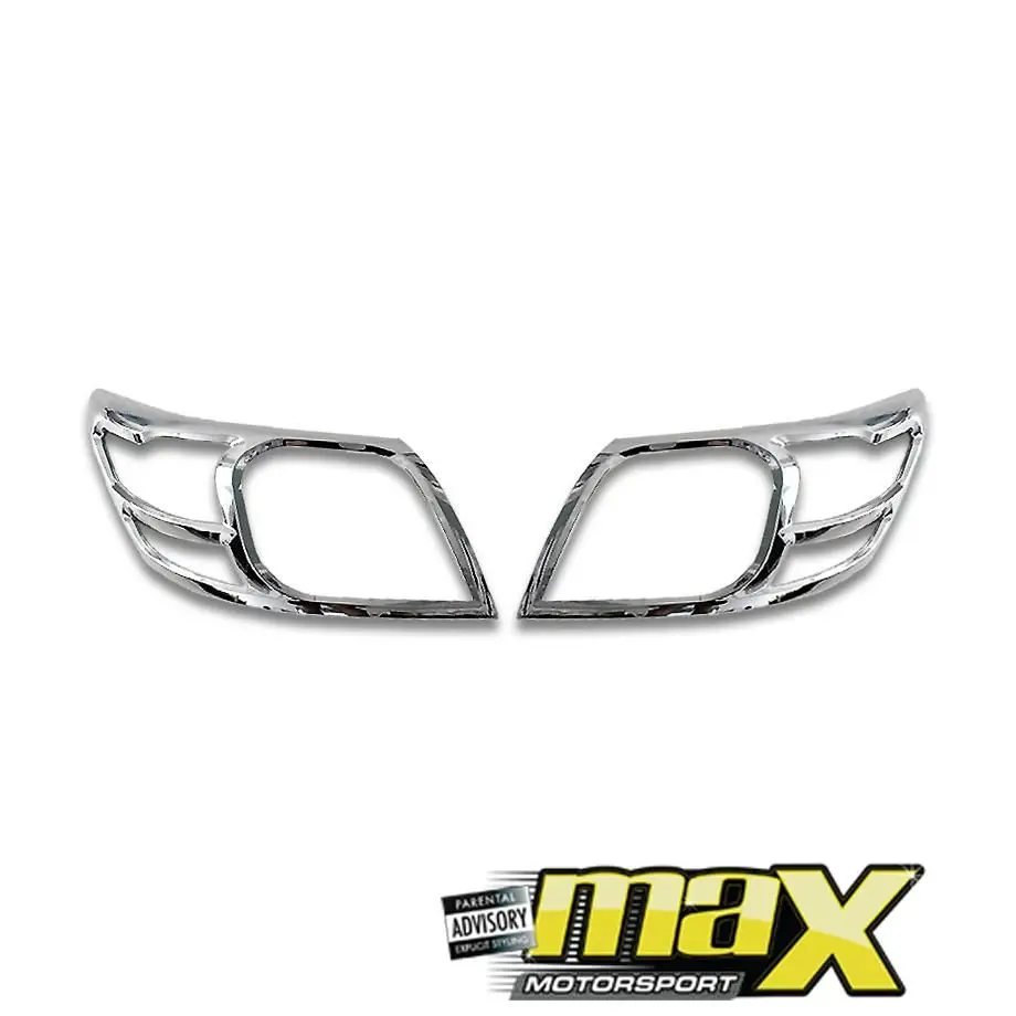 Toyota Hilux 2012 Chrome Headlight Surrounds 1
