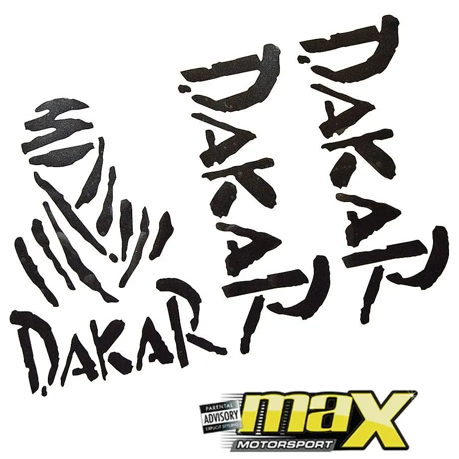 Toyota Hilux Dakar Sticker Kit 1