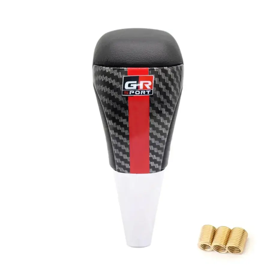 Toyota Hilux / Fortuner Carbon Fiber Look Gr Sport Gear Knob (Automatic) 1