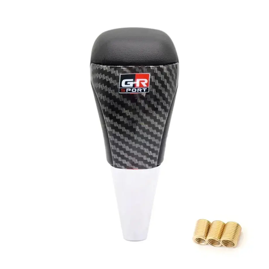 Toyota Hilux / Fortuner Carbon Fiber Look Gr Sport Gear Knob (Automatic) 1