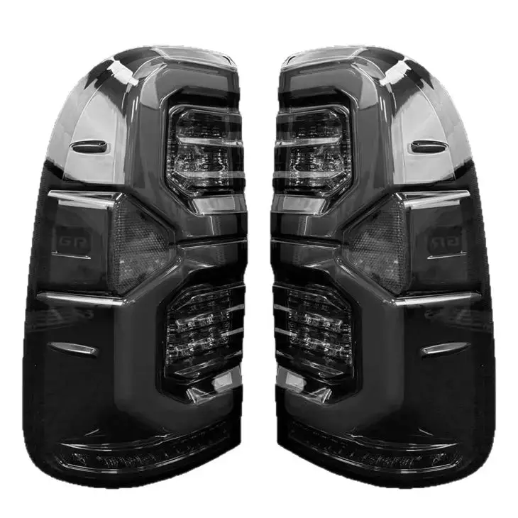 Toyota Hilux Vigo (12-14) Gr Sport Style Smoked Black Led Taillights 1