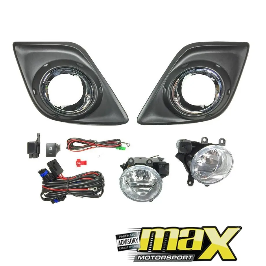 Toyota Hilux Revo (16-19) Oem Style Fog Lamps & Wiring 1